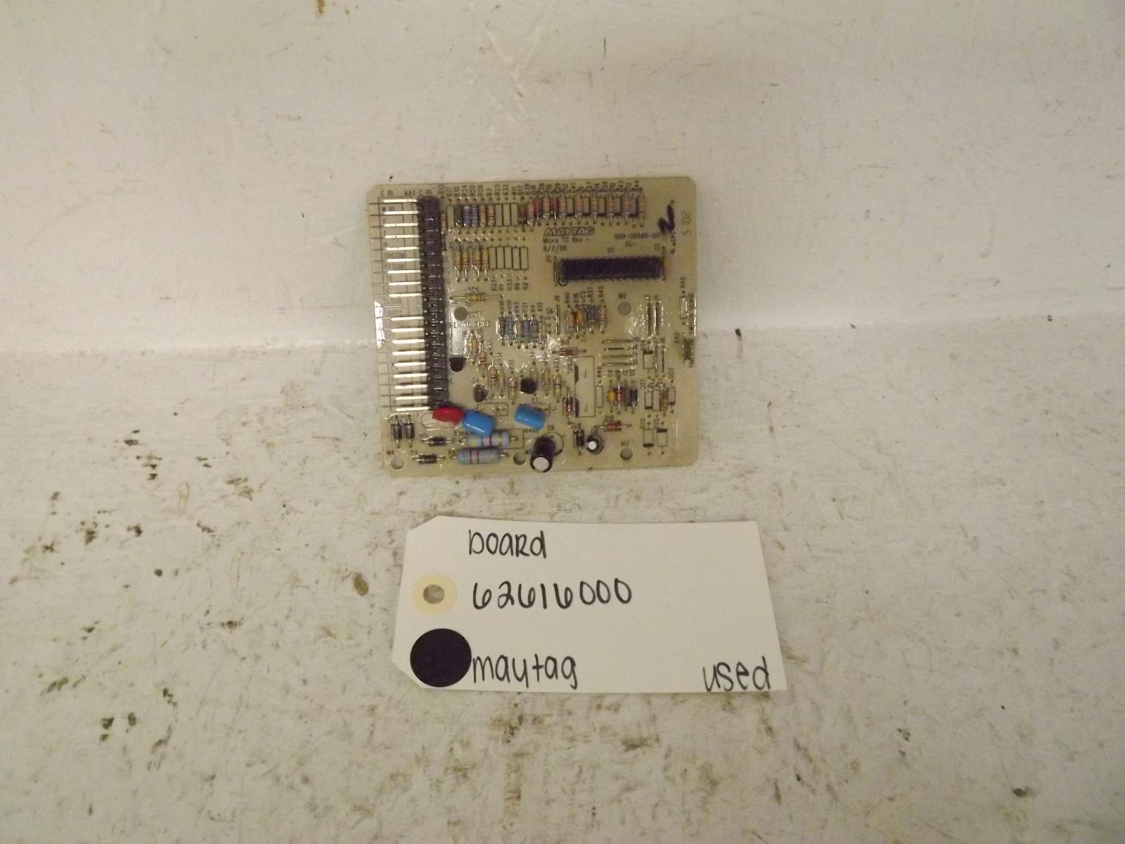 Maytag Washer 62616000 Board Used