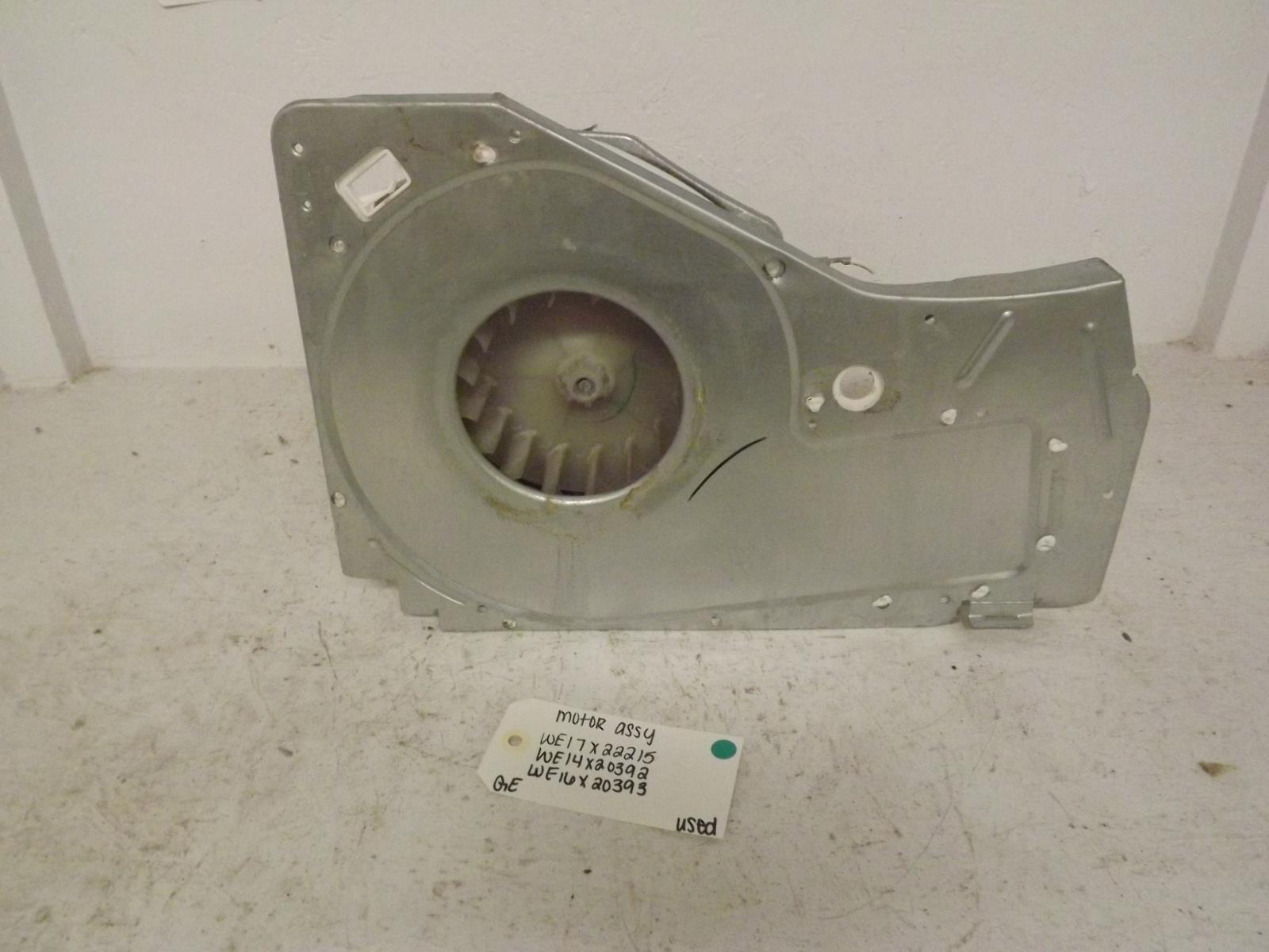 GE Dryer WE17X22215 WE14X20392 WE16X20393 Motor Assembly Used