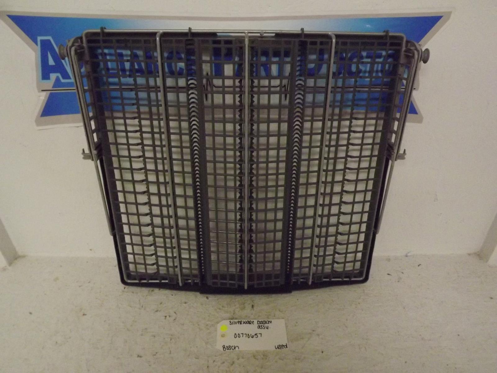 Bosch Dishwasher 00770657 Silverware Basket Assembly Used