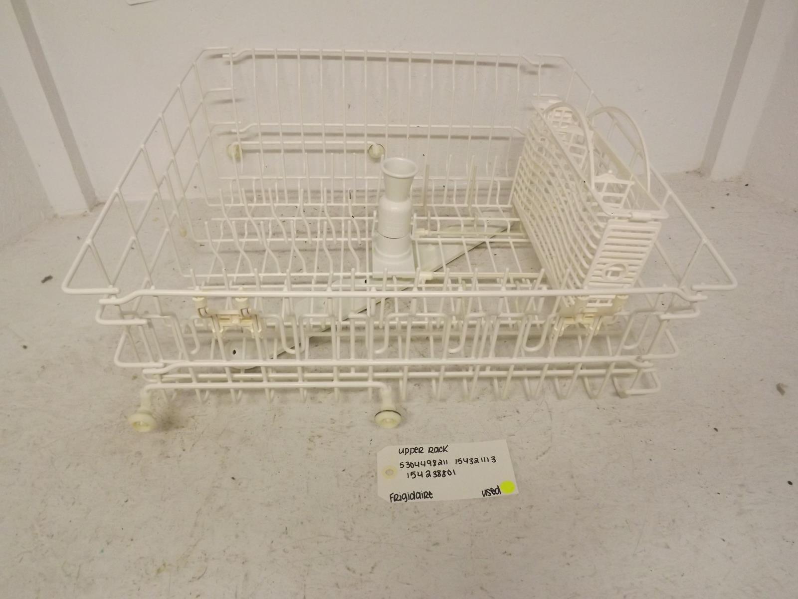 Frigidaire Dishwasher 5304498211 154321113 154238801 Upper Rack Used