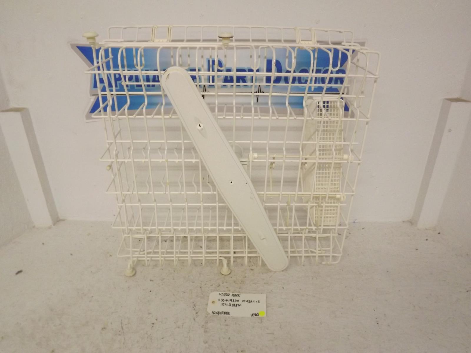 Frigidaire Dishwasher 5304498211 154321113 154238801 Upper Rack Used