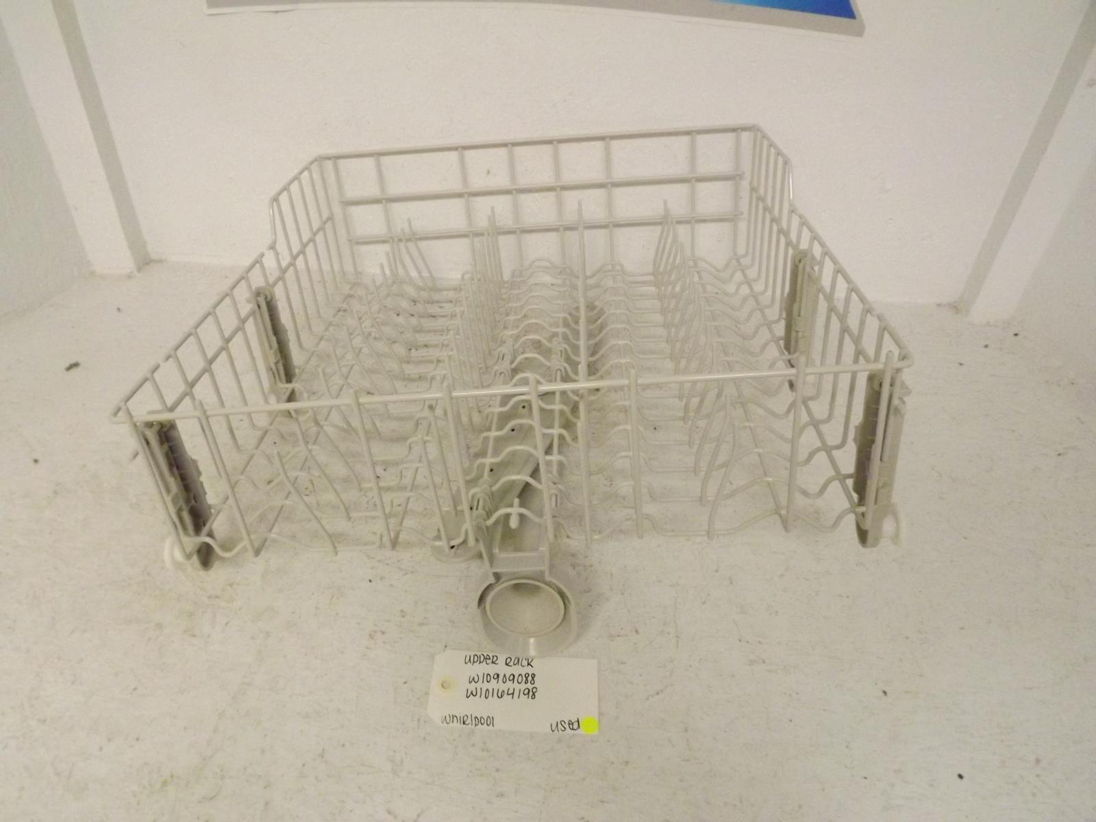 Whirlpool Dishwasher W10909088 W10164198 Upper Rack Used