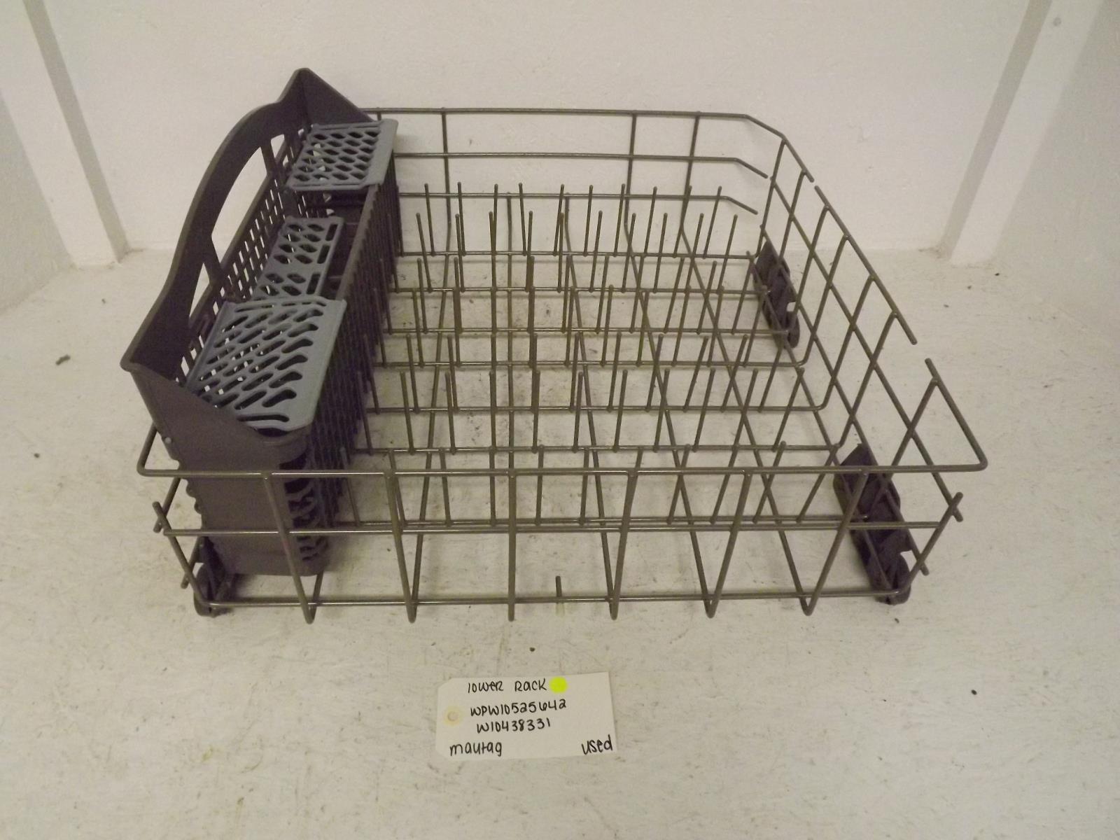 Maytag Dishwasher WPW10525642 W10438331 Lower Rack Used