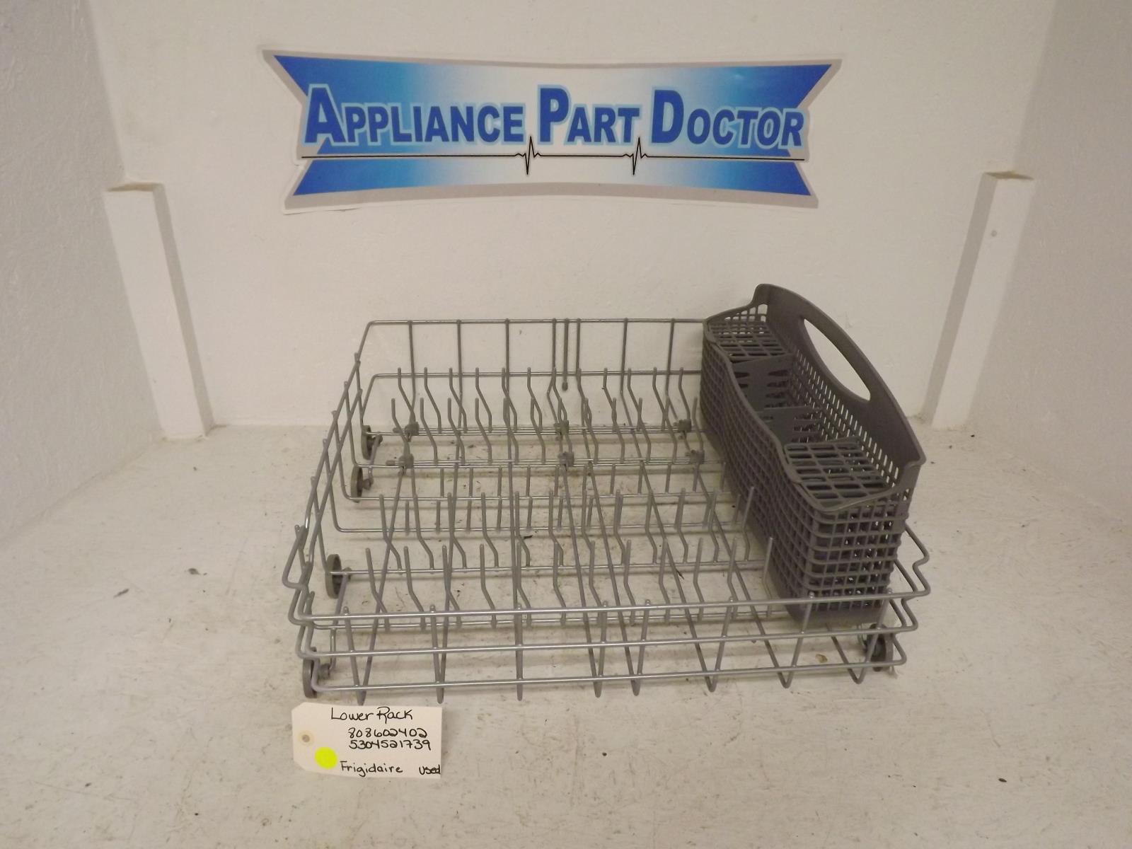 Frigidaire Dishwasher 808602402  5304521739 Lower Rack Used