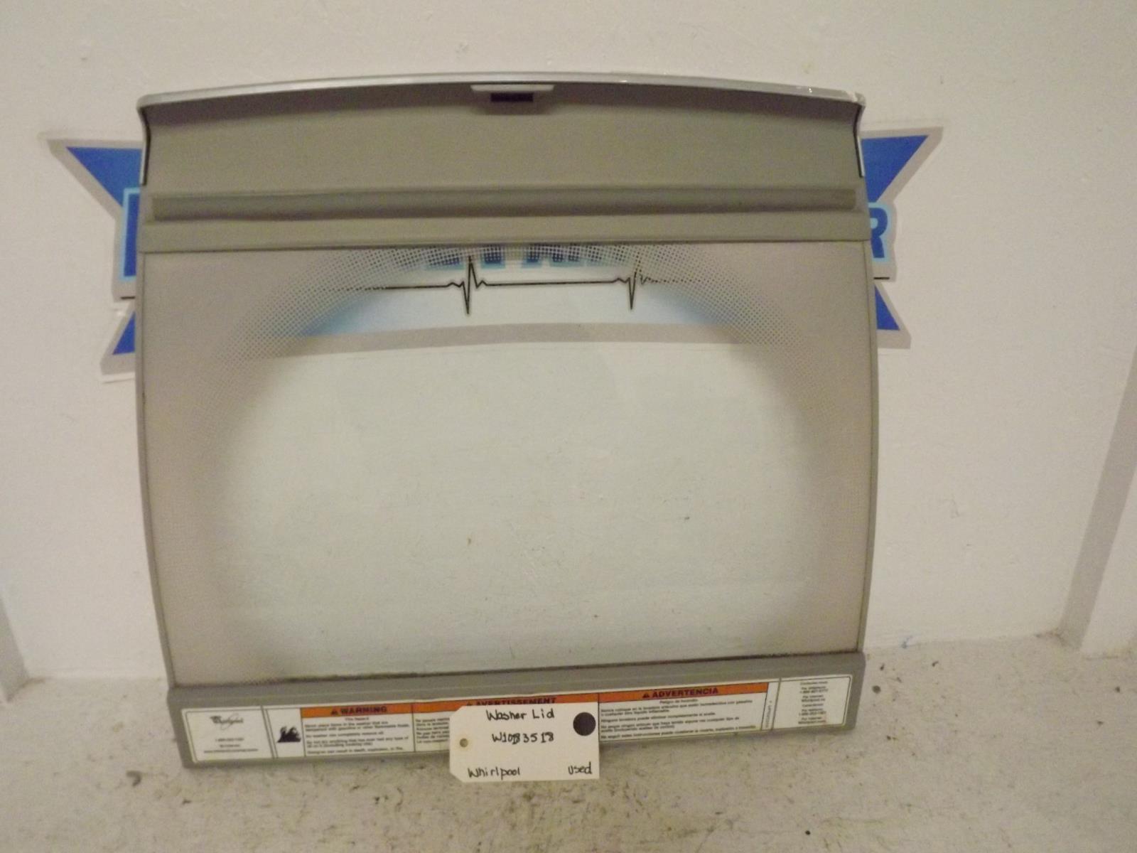 Whirlpool Washer W10183518 Lid Used