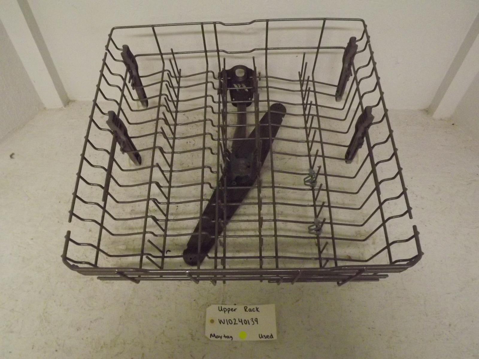 Maytag Dishwasher W10240139 Upper Rack Used