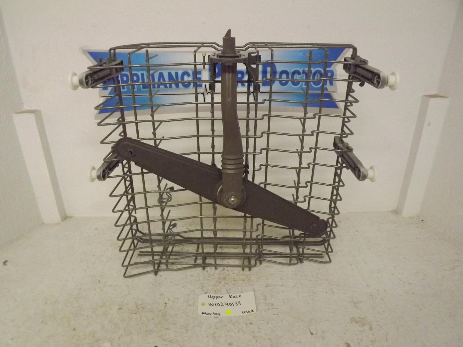 Maytag Dishwasher W10240139 Upper Rack Used