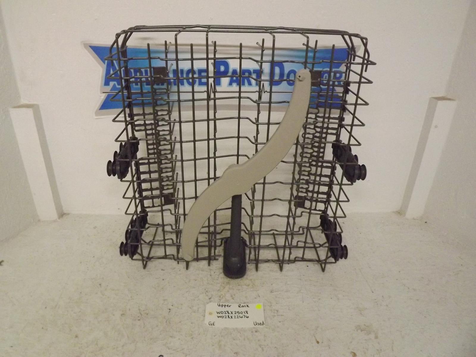 GE Dishwasher WD28X25018 WD28X22676 Upper Rack Used