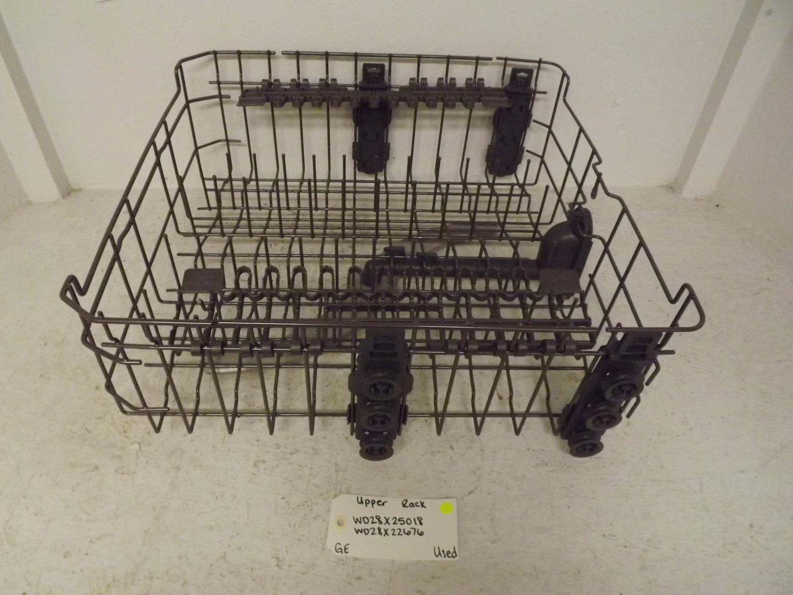 GE Dishwasher WD28X25018 WD28X22676 Upper Rack Used