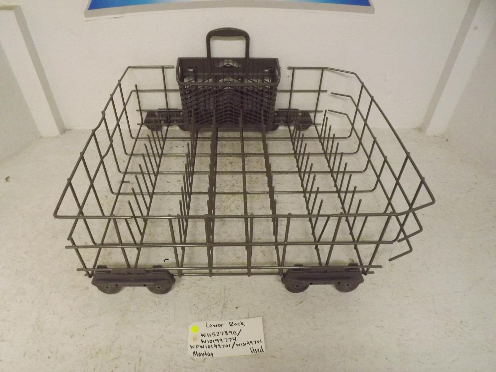 Maytag Dishwasher W11527890 W10199774 WPW10199701 W10199701 Lower Rack Used