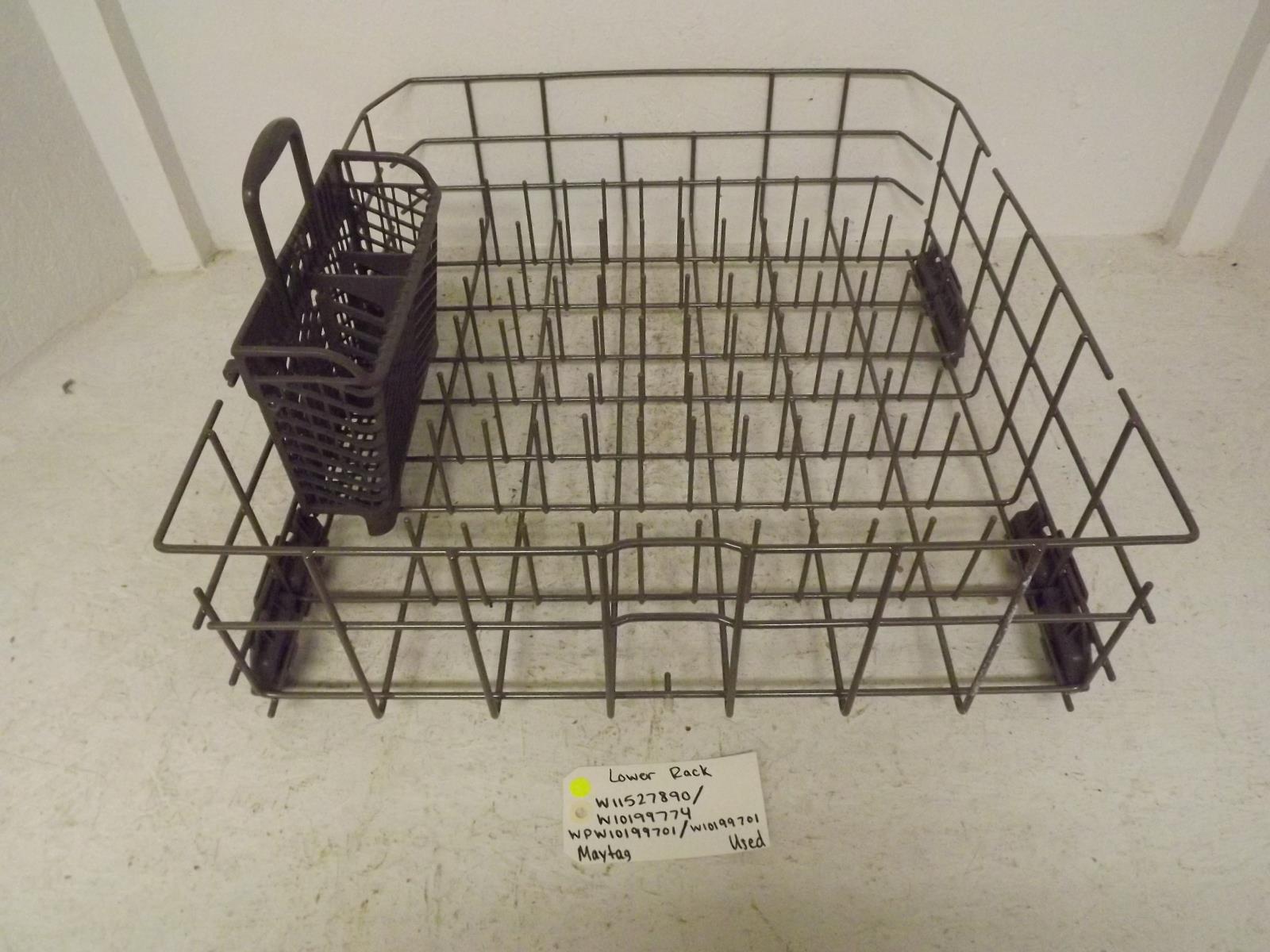 Maytag Dishwasher W11527890 W10199774 WPW10199701 W10199701 Lower Rack Used