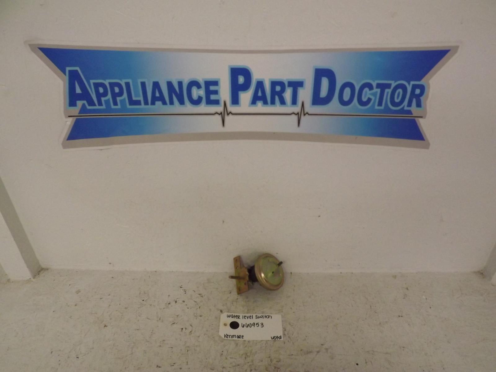 Kenmore Washer 660953 Water Level Switch Used