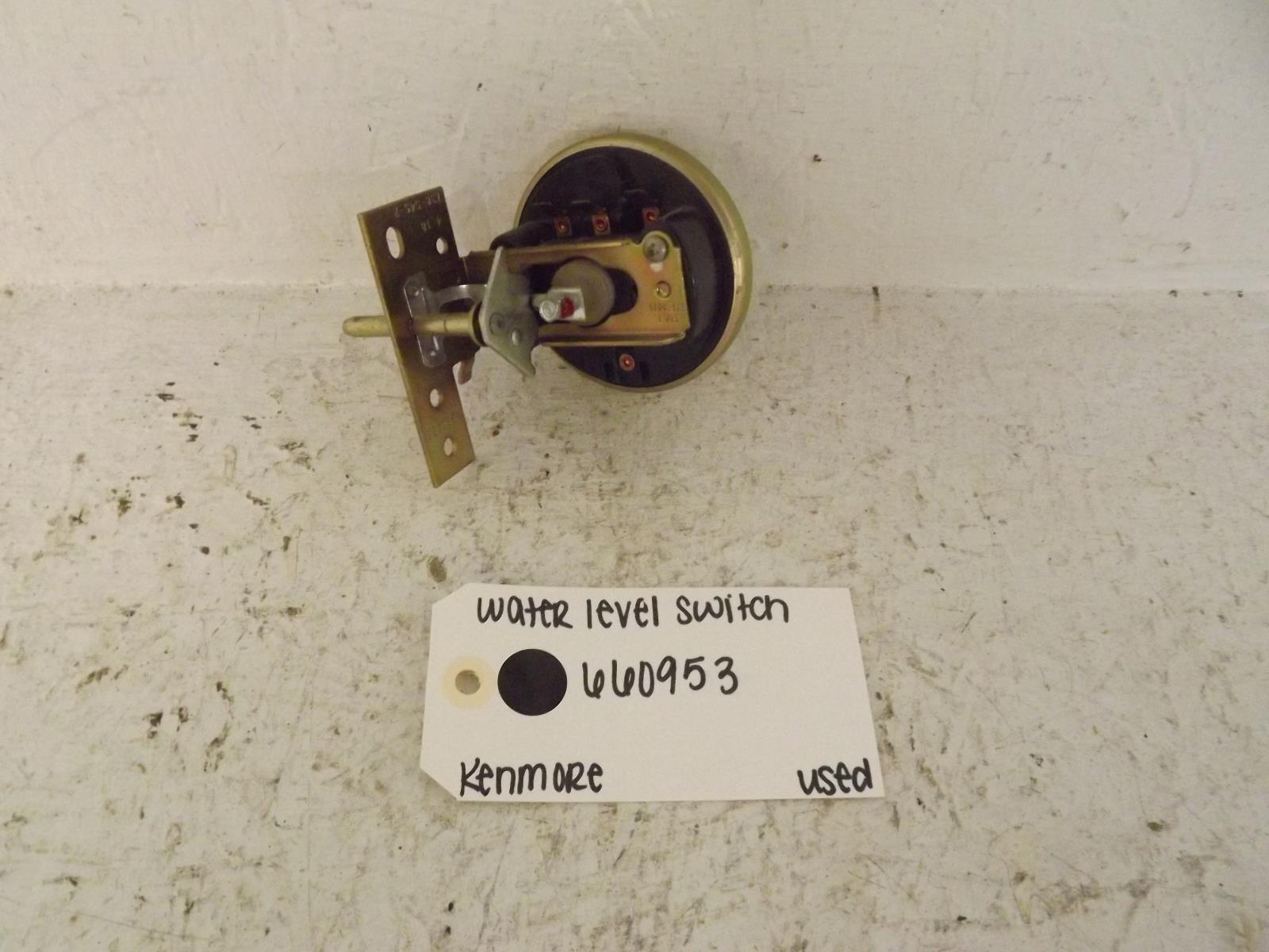 Kenmore Washer 660953 Water Level Switch Used