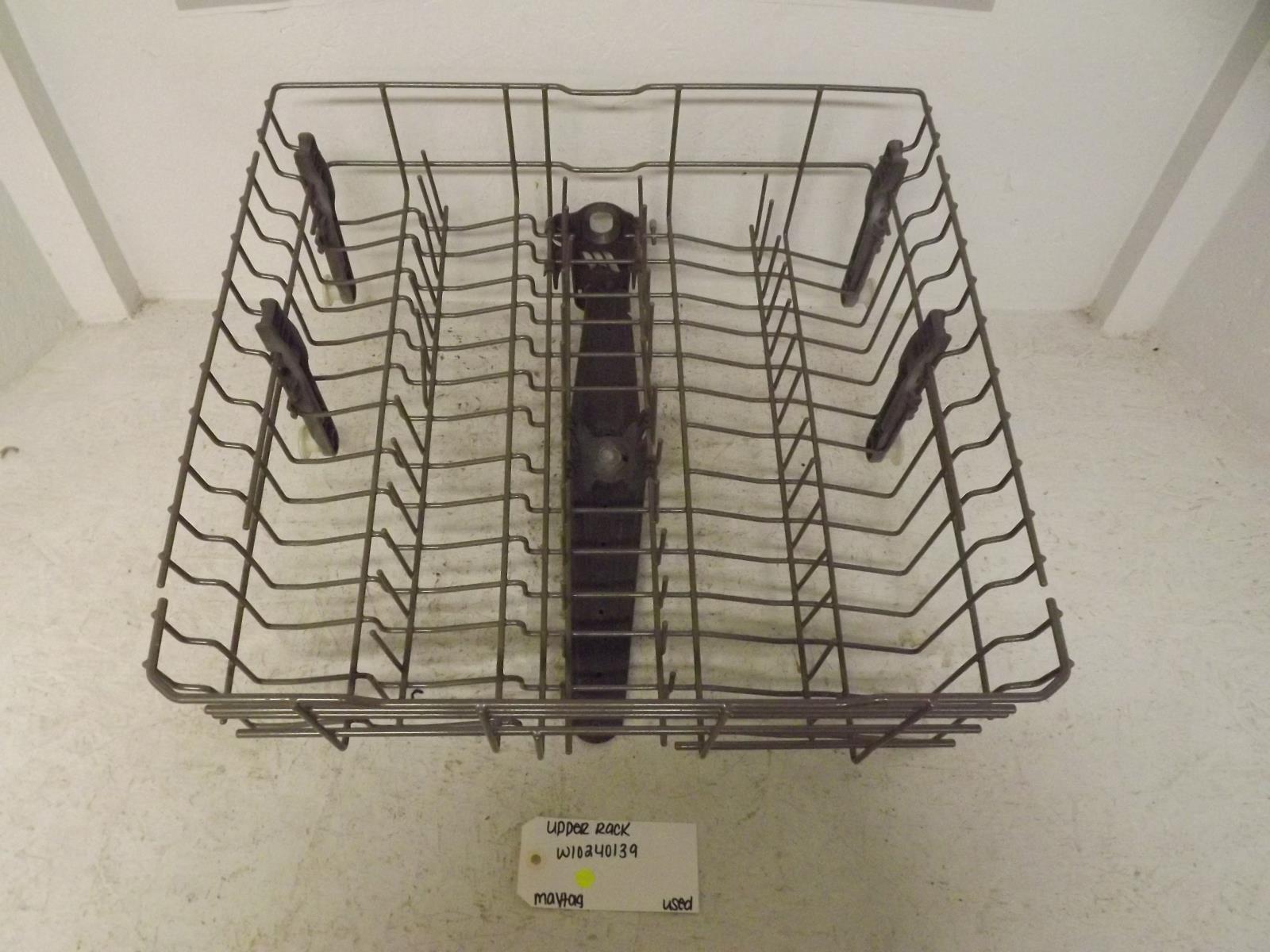 Maytag Dishwasher W10240139 Upper Rack Used