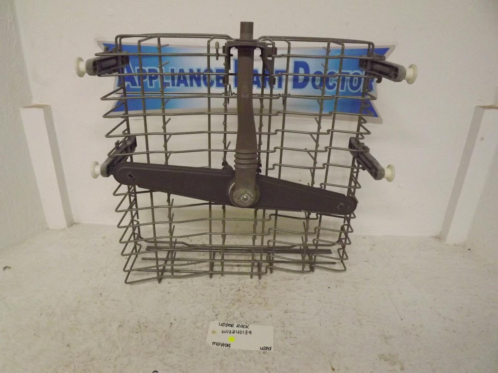 Maytag Dishwasher W10240139 Upper Rack Used