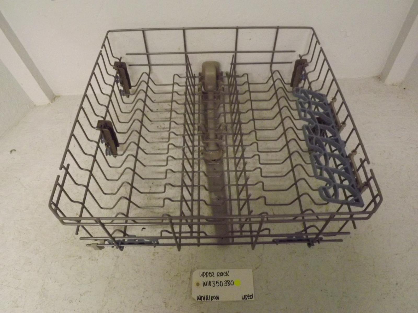 Whirlpool Dishwasher W10350380 Upper Rack Used