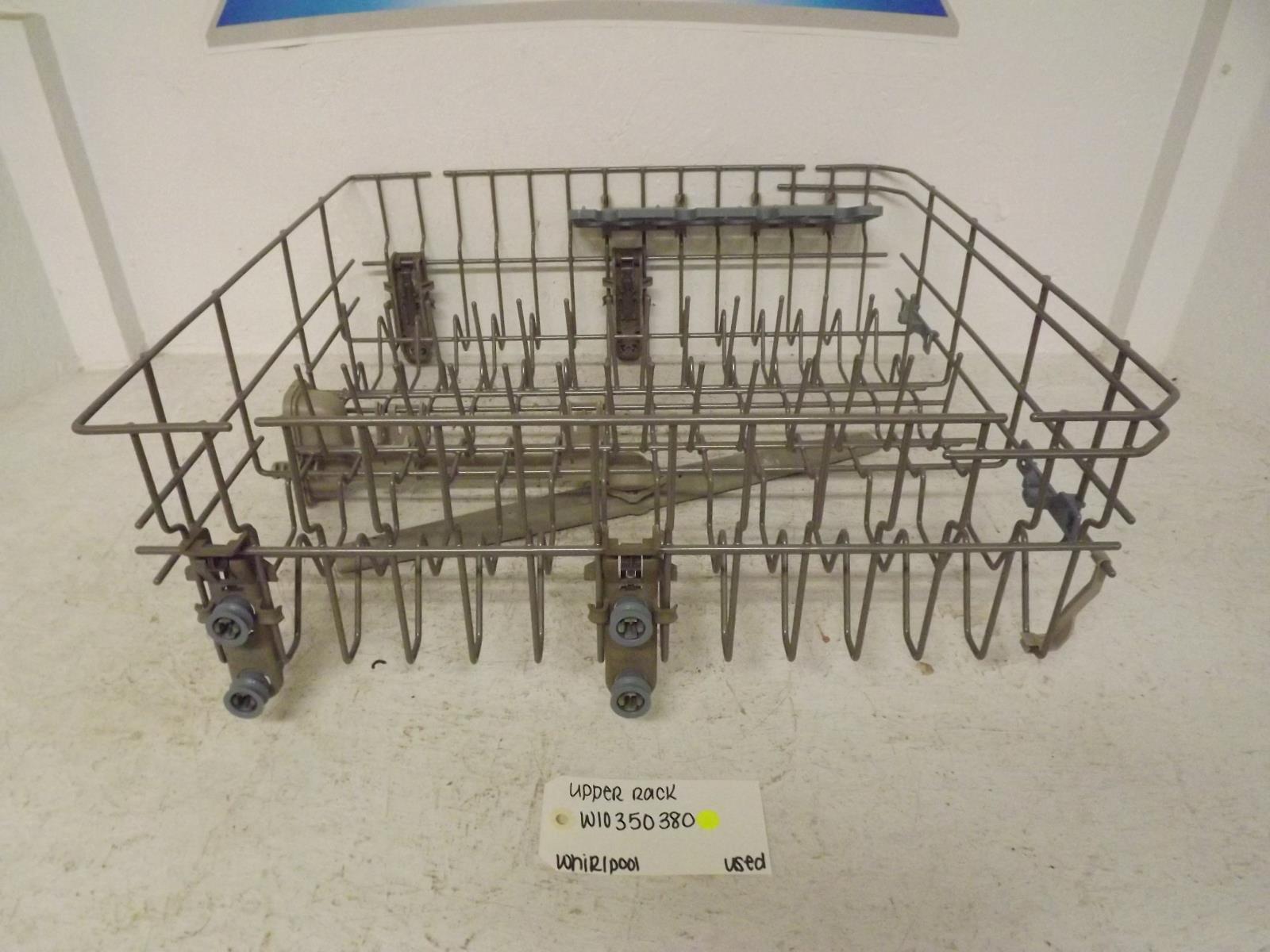 Whirlpool Dishwasher W10350380 Upper Rack Used