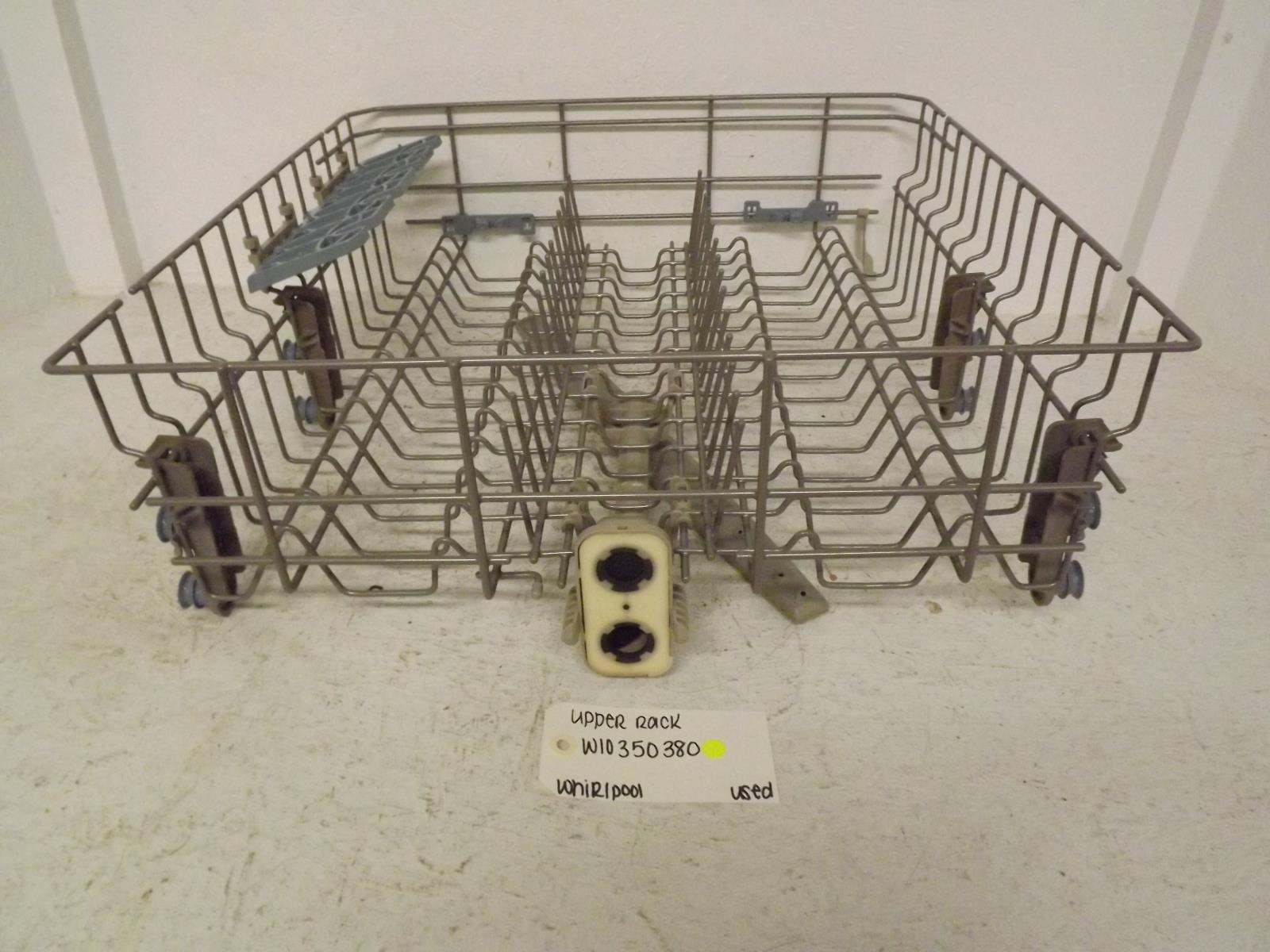 Whirlpool Dishwasher W10350380 Upper Rack Used