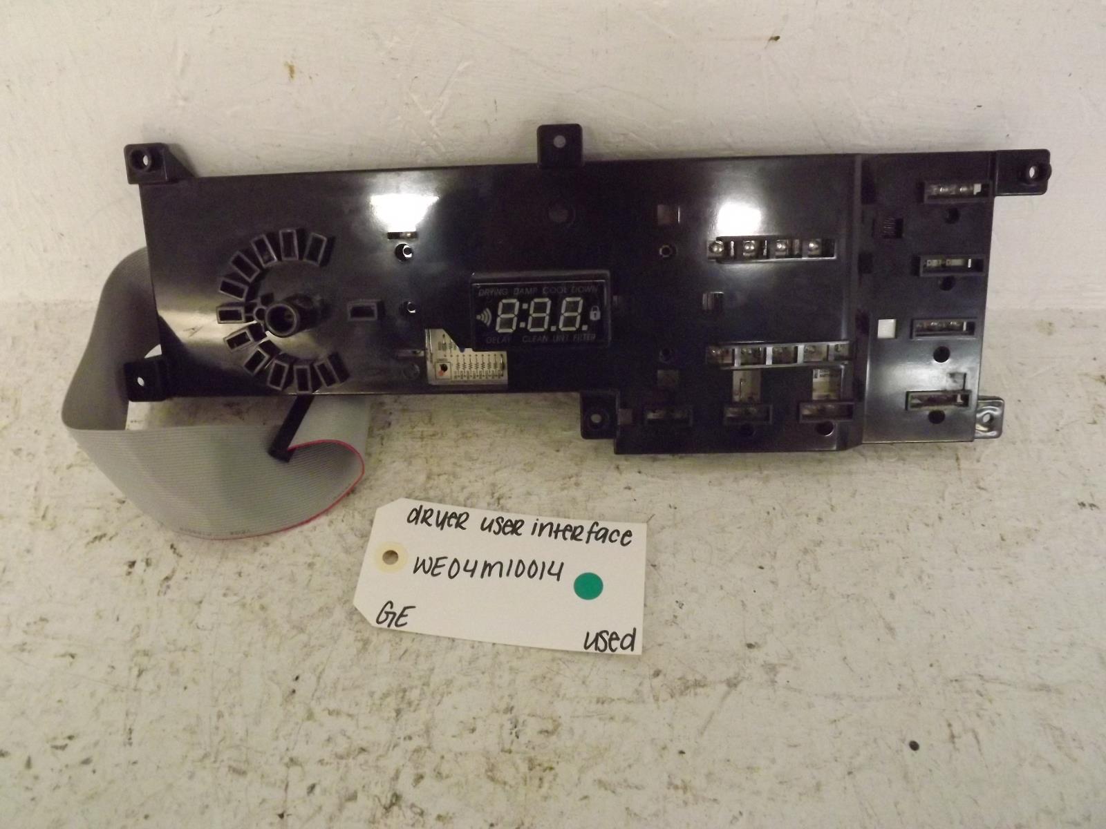 GE Dryer WE04M10014 User Interface Used