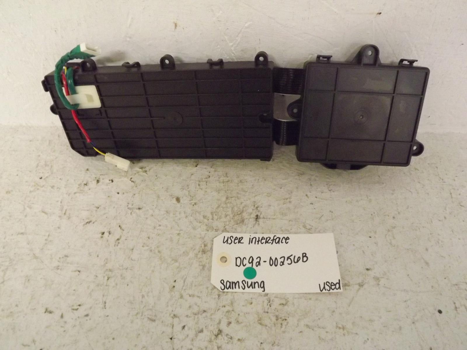 Samsung Dryer DC92-00256B User Interface Used