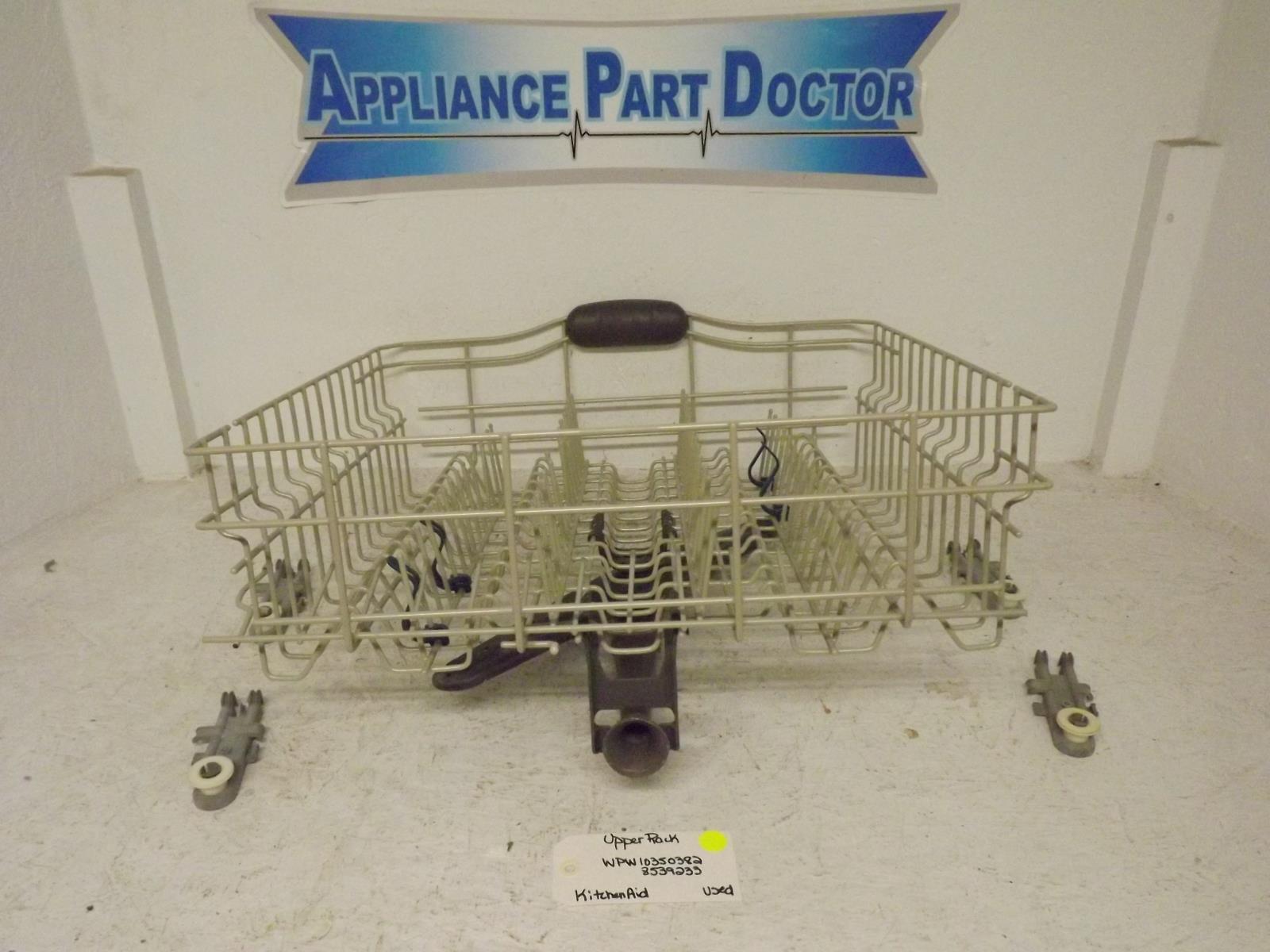 KitchenAid Dishwasher WPW10350382  8539233  Upper Rack Used