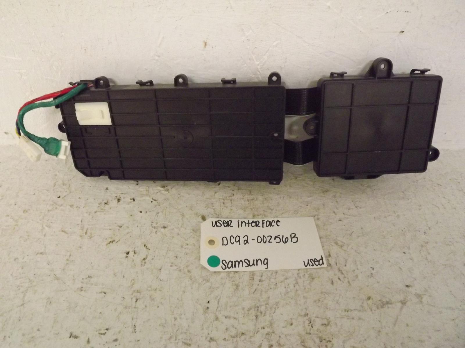 Samsung Dryer DC92-00256B User Interface Used