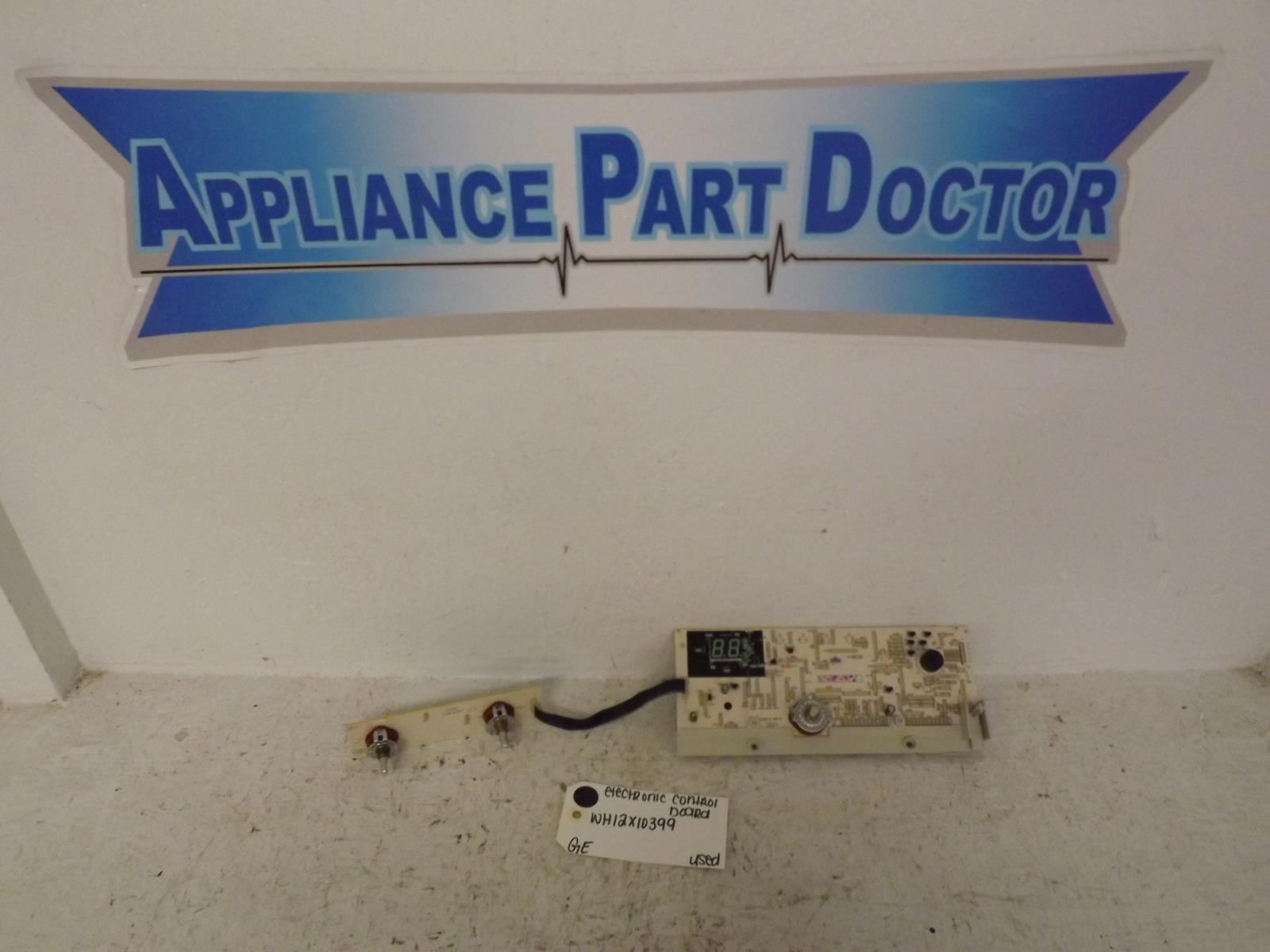 GE Washer WH12X10399 Electronic Control Board Used