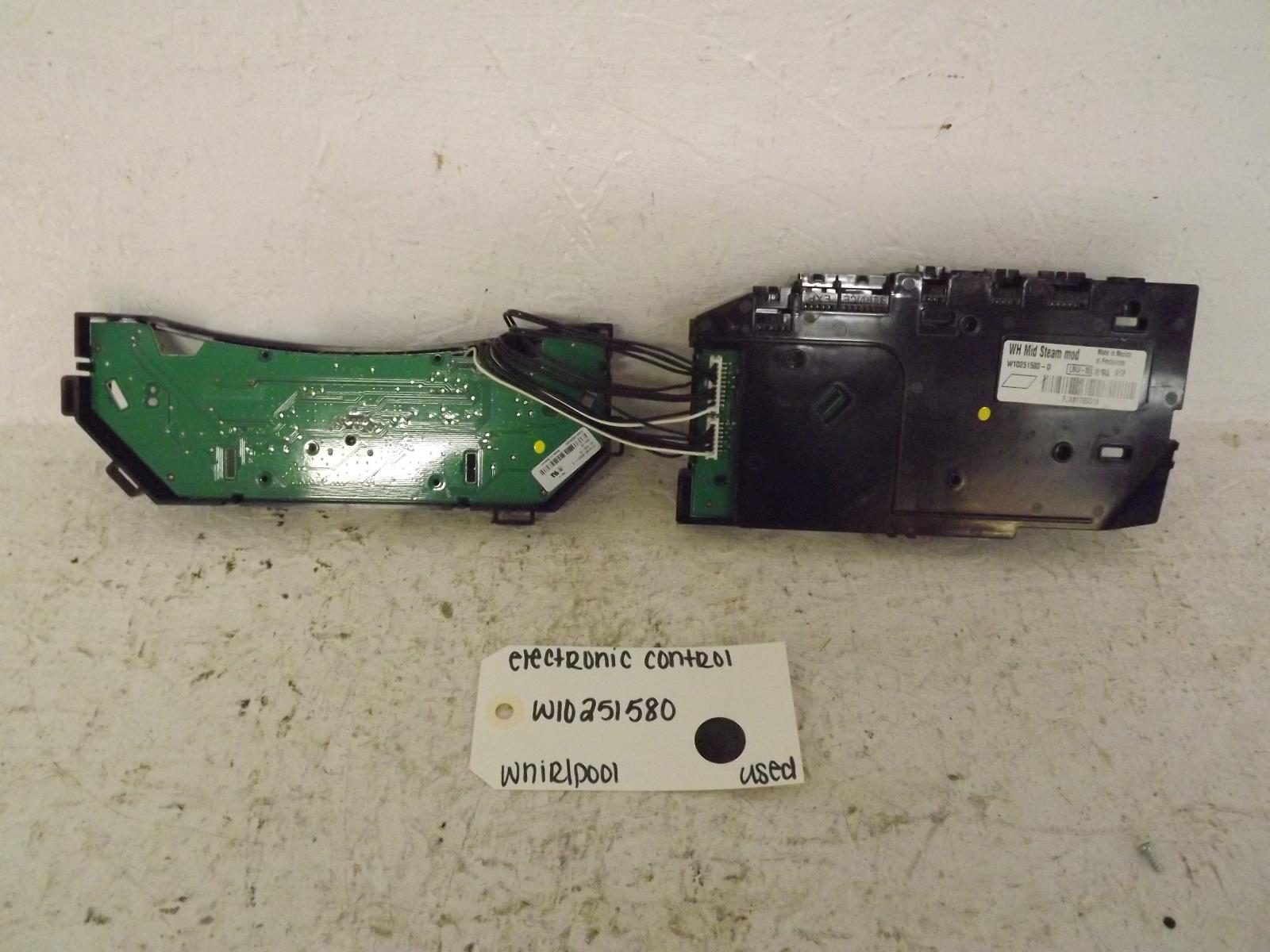 Whirlpool Washer W10251580 Electronic Control Used