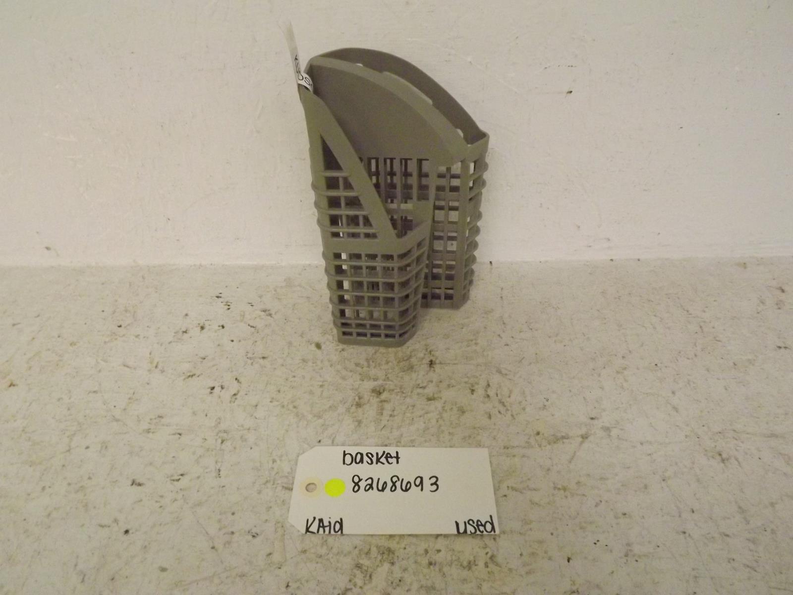 KitchenAid Dishwasher 8268693 Silverware Basket Used