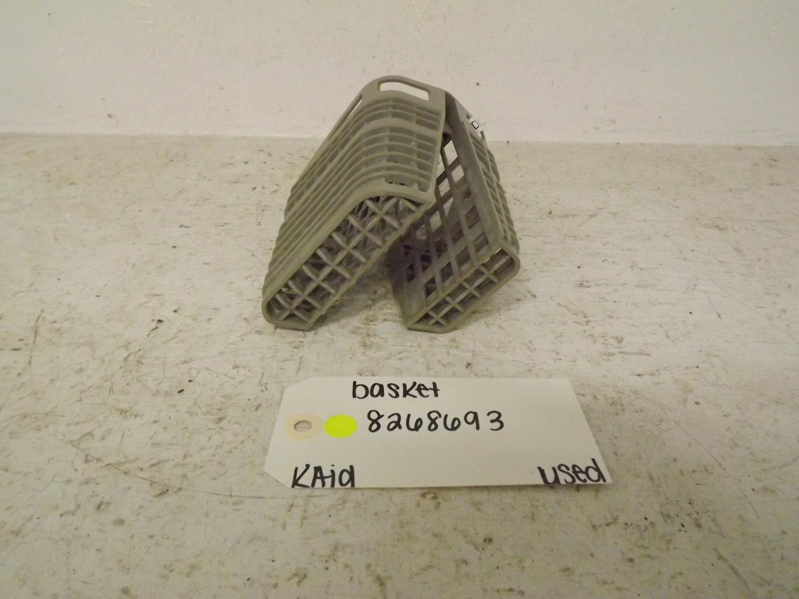 KitchenAid Dishwasher 8268693 Silverware Basket Used