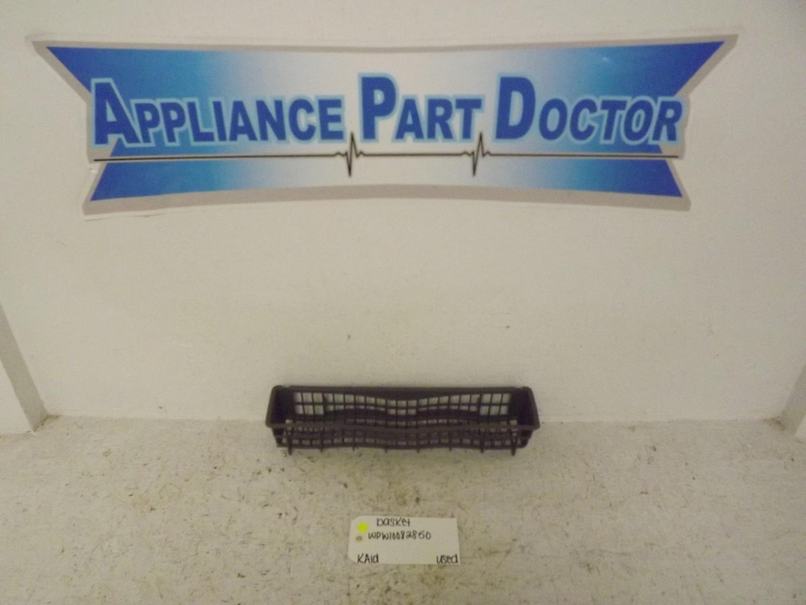 KitchenAid Dishwasher WPW10082850 Silverware Basket Used
