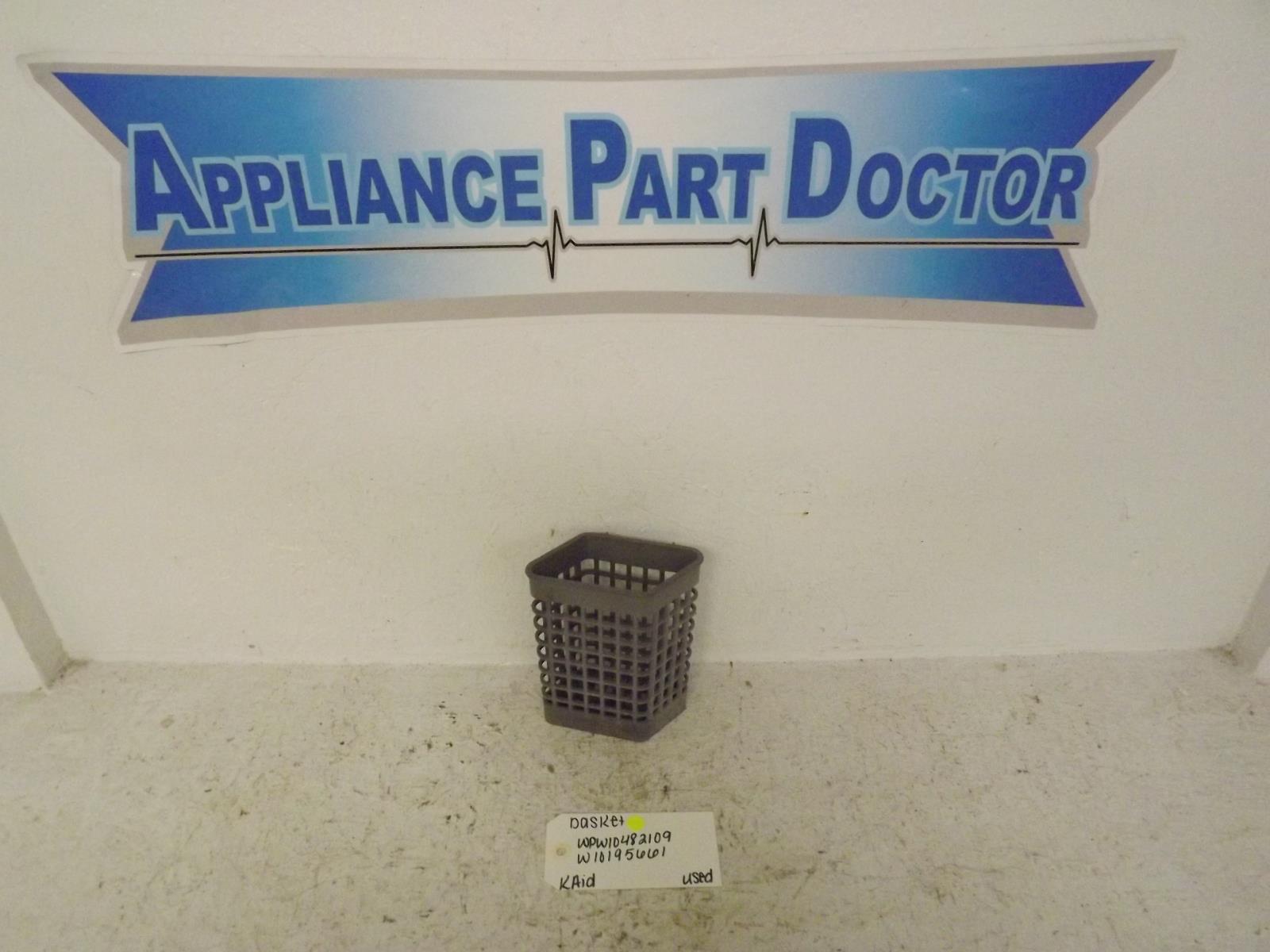 KitchenAid Dishwasher WPW10482109 W10195661 Silverware Basket Used
