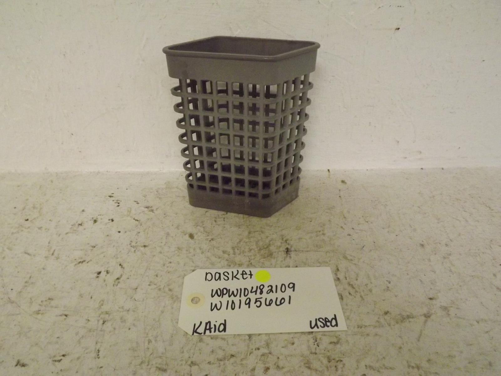 KitchenAid Dishwasher WPW10482109 W10195661 Silverware Basket Used