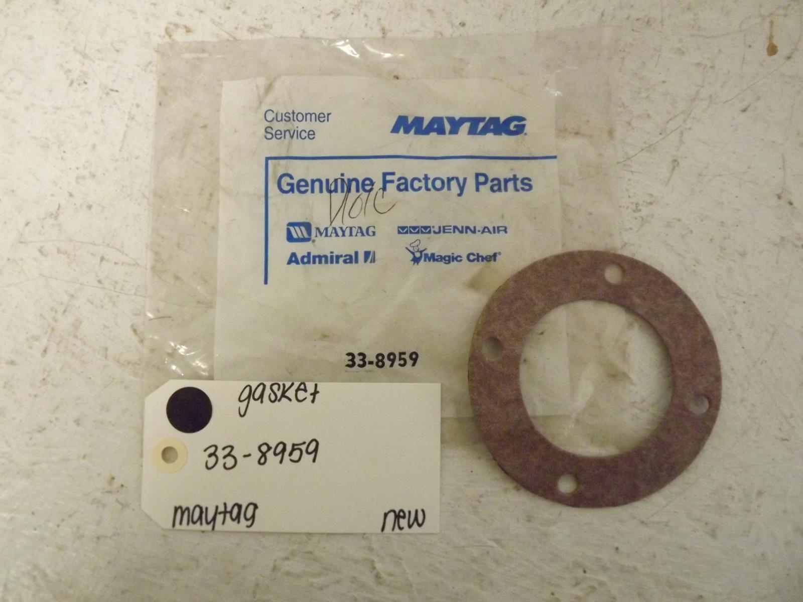 Maytag Washer 33-8959 Gasket New
