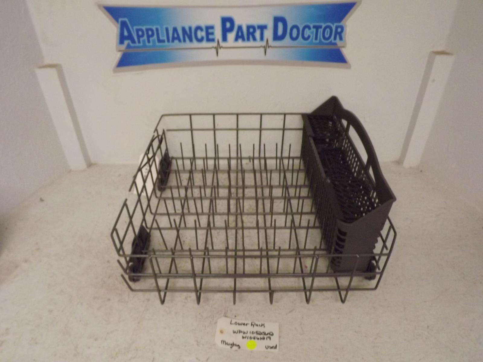 Maytag Dishwasher WPW10525642  W10861219 Lower Rack Used
