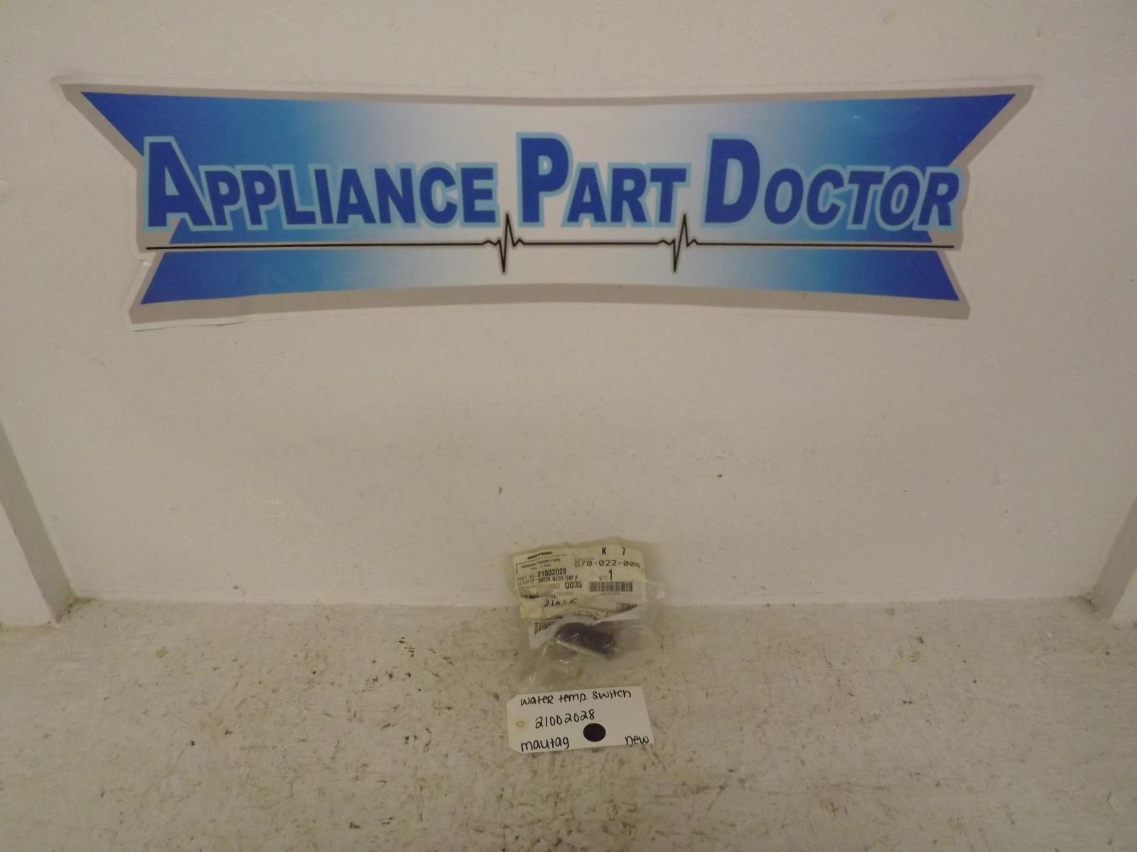 Maytag Washer 21002028 Water Temperature Switch New