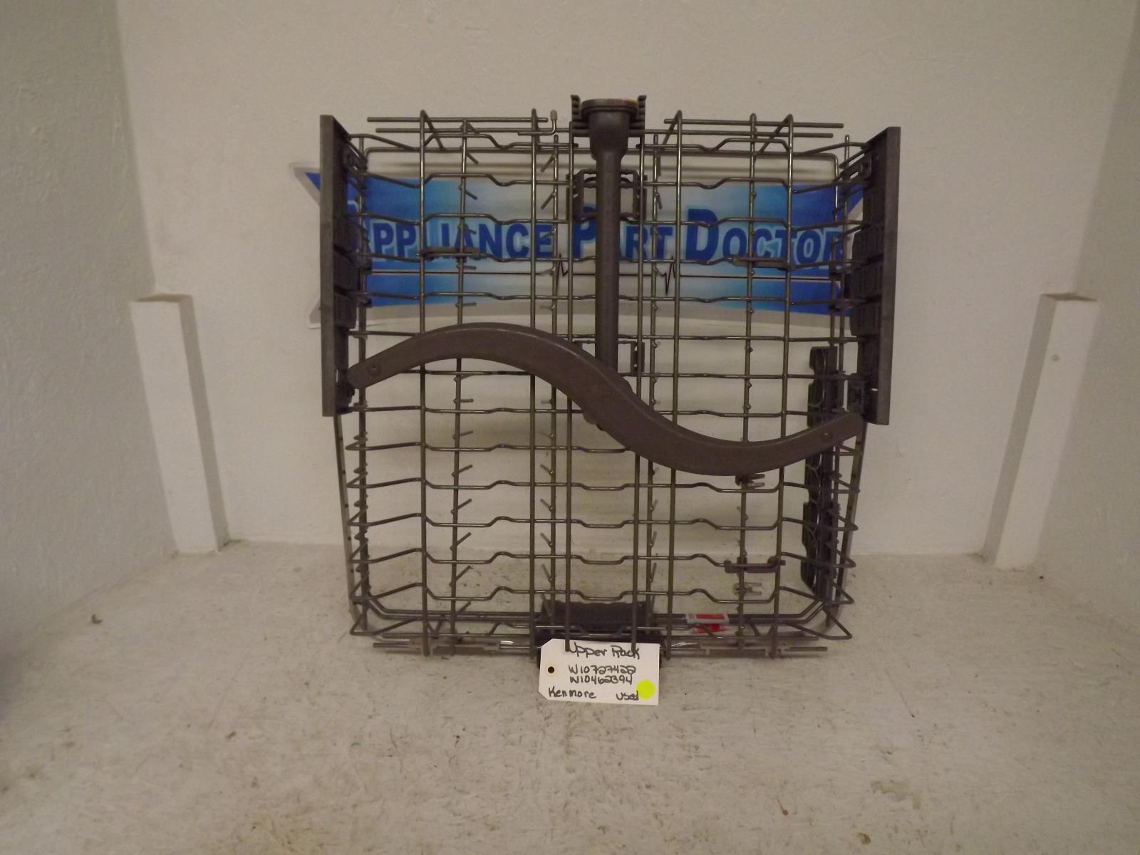 Kenmore Dishwasher W10727422  W10462394  Upper Rack Used