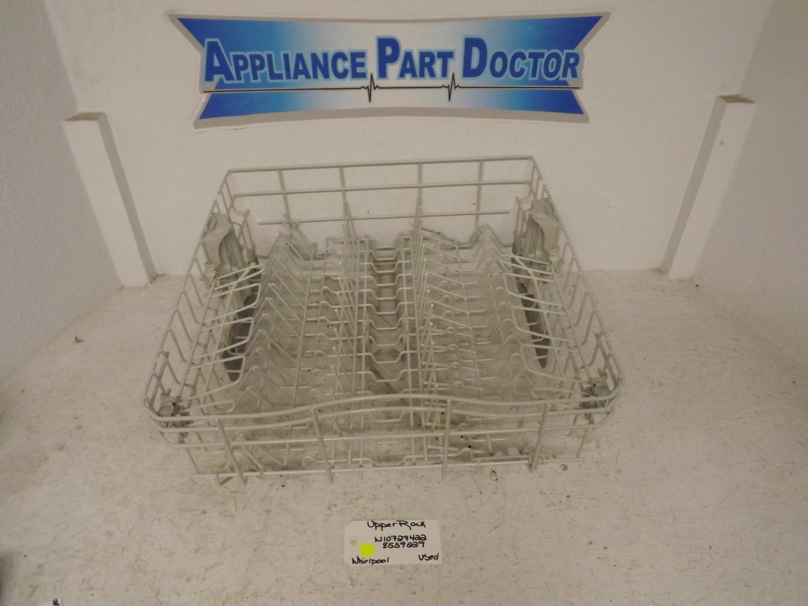 Whirlpool Dishwasher W10727422  8539229  Upper Rack Used