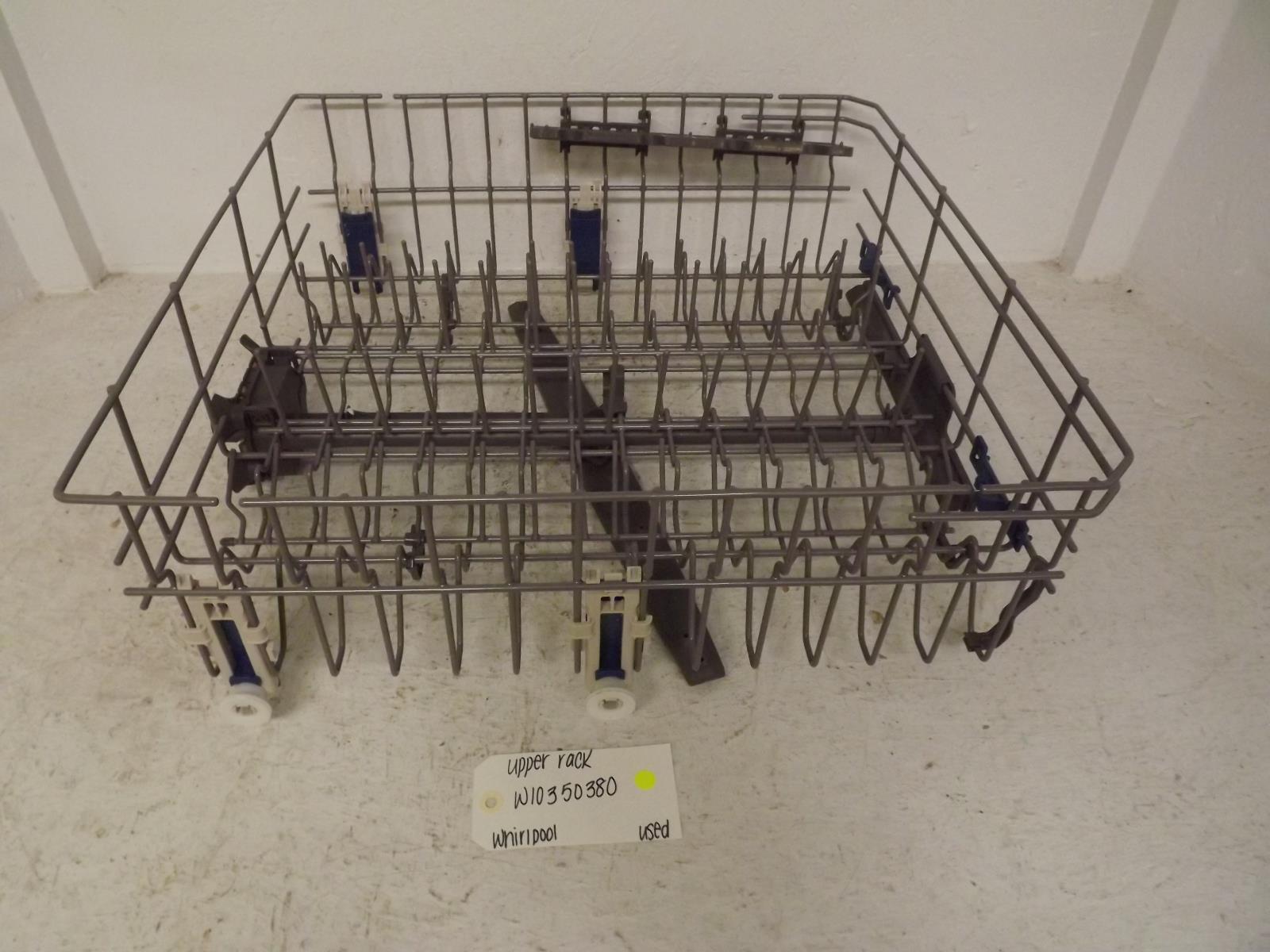 Whirlpool Dishwasher W10350380 Upper Rack Used