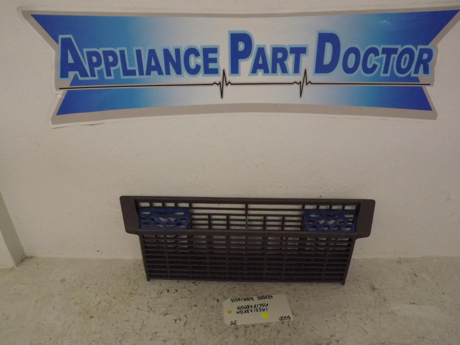 GE Dishwasher WD28X21756 WD28X10361 Silverware Basket Used