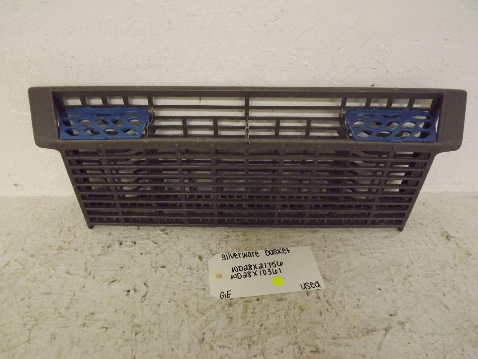 GE Dishwasher WD28X21756 WD28X10361 Silverware Basket Used