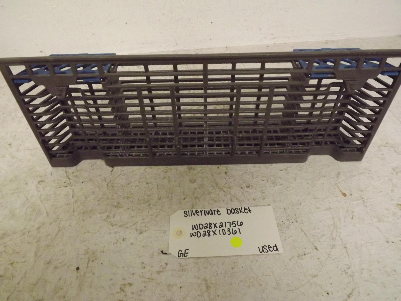 GE Dishwasher WD28X21756 WD28X10361 Silverware Basket Used