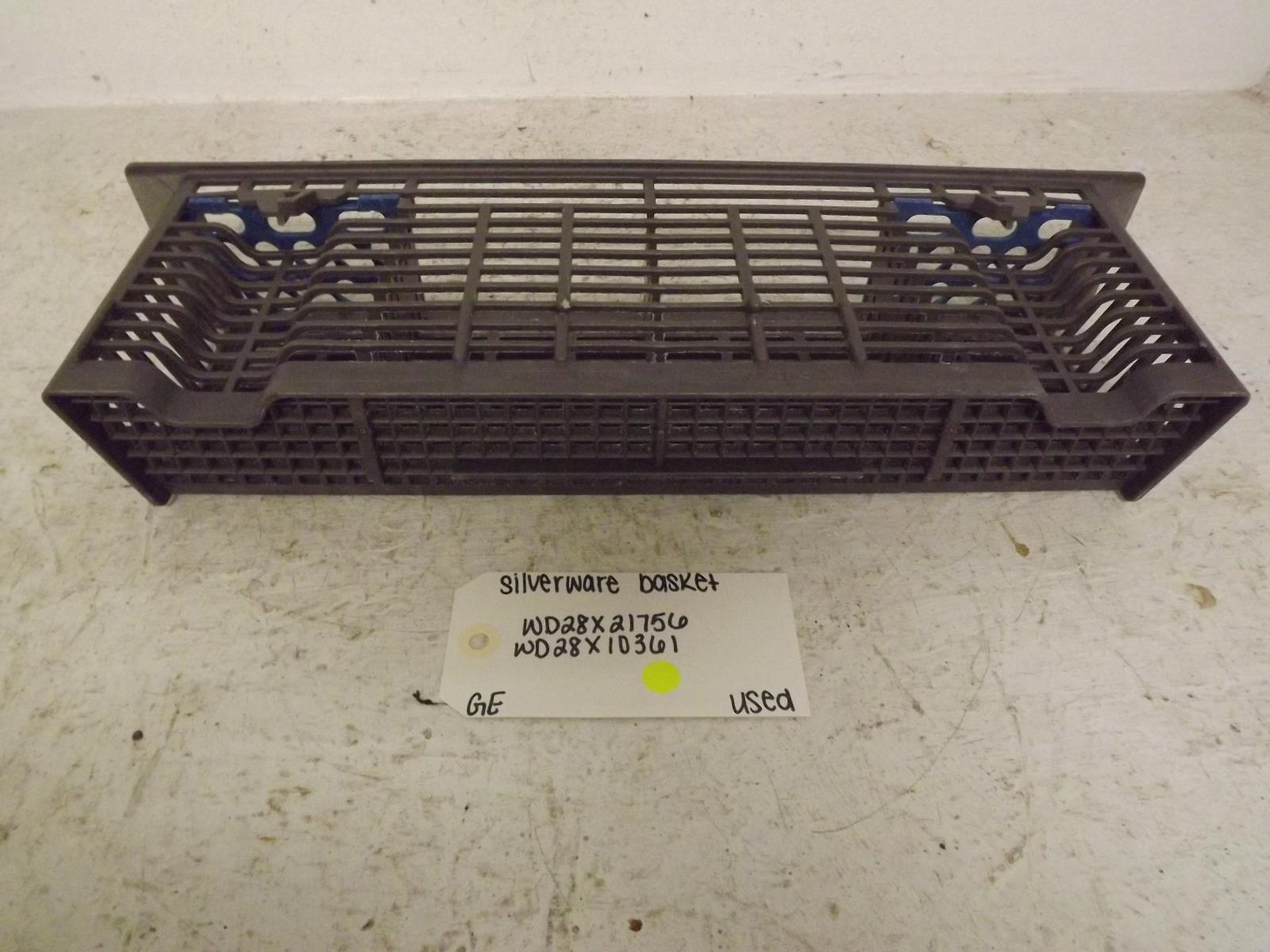 GE Dishwasher WD28X21756 WD28X10361 Silverware Basket Used