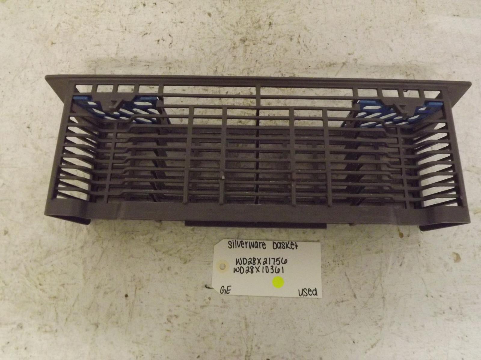 GE Dishwasher WD28X21756 WD28X10361 Silverware Basket Used