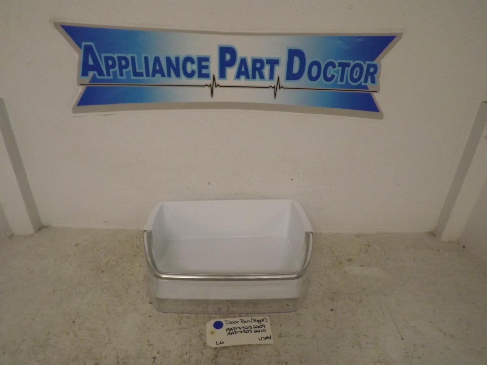 LG Refrigerator AAP73252209  AAP73252210 Right Door Bin Used