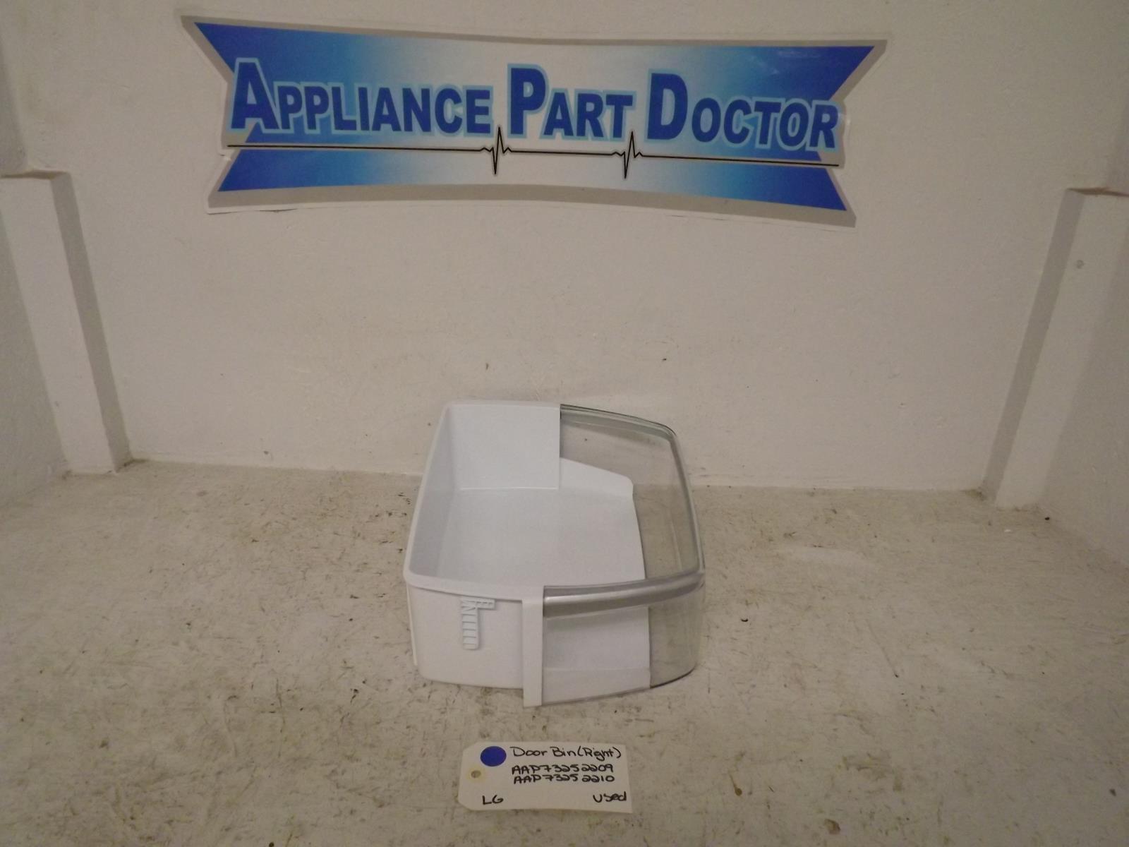 LG Refrigerator AAP73252209  AAP73252210 Right Door Bin Used