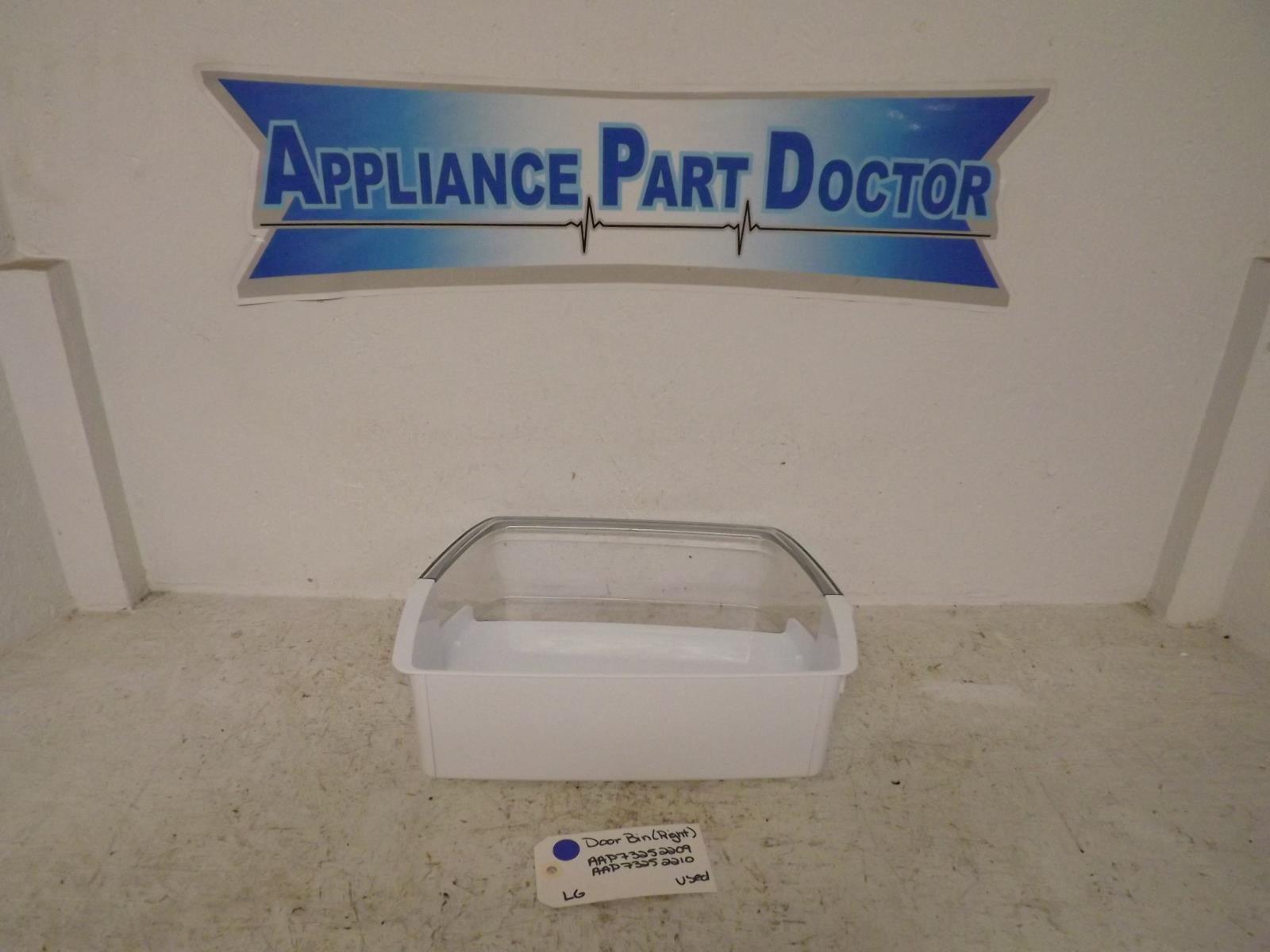 LG Refrigerator AAP73252209  AAP73252210 Right Door Bin Used
