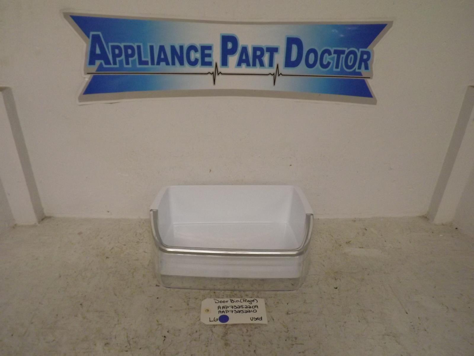 LG Refrigerator AAP73252209  AAP73252210  Right Door Bin Used