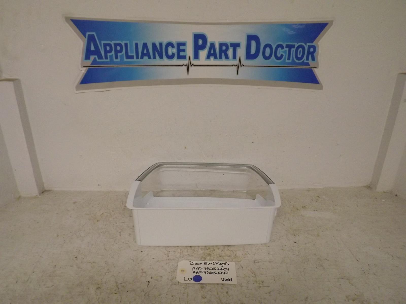 LG Refrigerator AAP73252209  AAP73252210  Right Door Bin Used