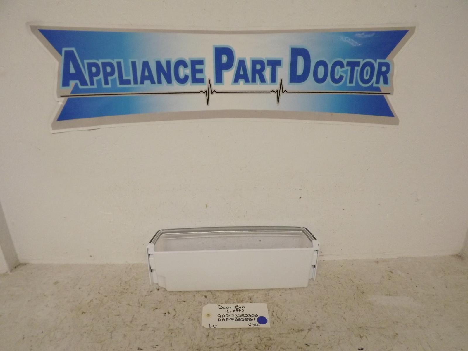 LG Refrigerator AAP73252302  AAP73252311 Left Door Bin Used
